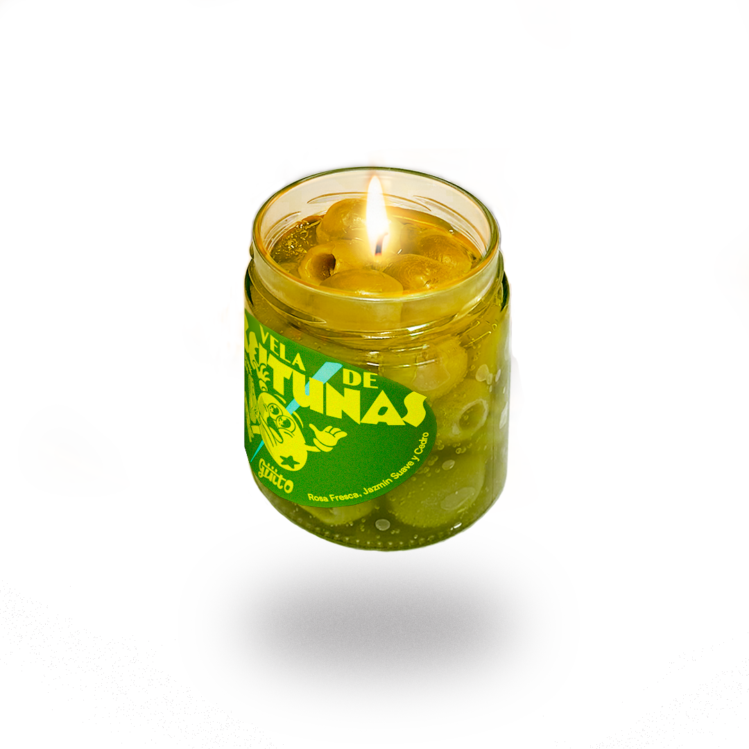 Vela Tarro Aceitunas Verde